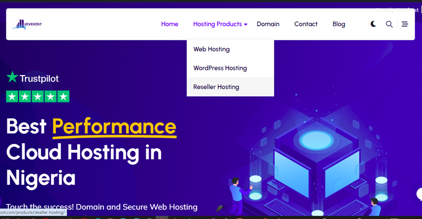 Jovehost Cloud Hosting Solution in Nigeria